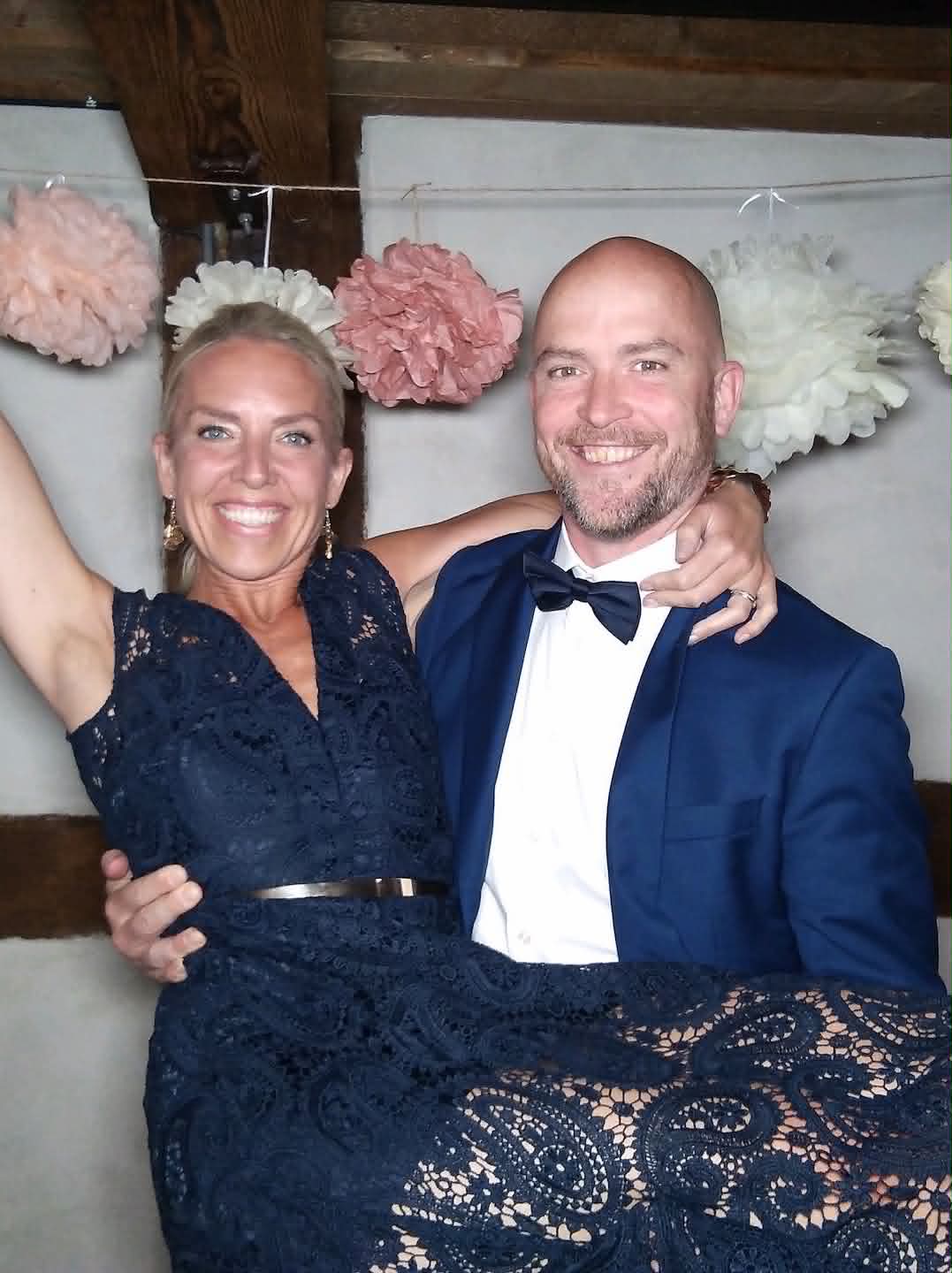 Paulina och Magnus glada tillsammans